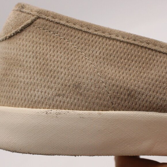 Frye Brett Perforated Tan Leather Men\'s Size 10 Slip On Low Top Sneakers main image 11
